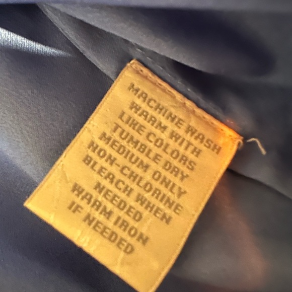 Cabernet Blue Satin Shirt - Picture 2 of 7